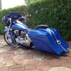 Honda VTX bag left fender cover only