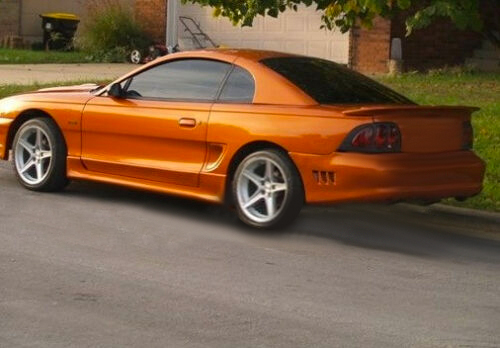 FOR FORD MUSTANG COUPE UN-PAINTED-PRIMER "Saleen-Style" Rear Spoiler 1994-1998 - Image 6