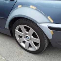 E46 sedan m3 style rear archs fenders / fender flares / wide body rear fenders