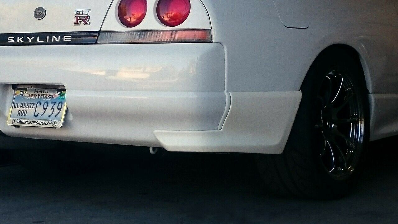 R33 rear valance set for Nissan Skyline GT-R33 NEW Fiberglass - Image 9