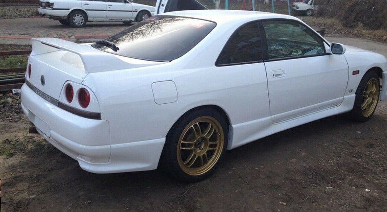 R33 rear valance set for Nissan Skyline GT-R33 NEW Fiberglass - Image 4