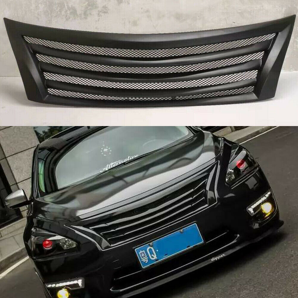 FiberGlass For Nissan Teana Altima 2013 2014 2015 Front Bumper Center Grille - Image 2
