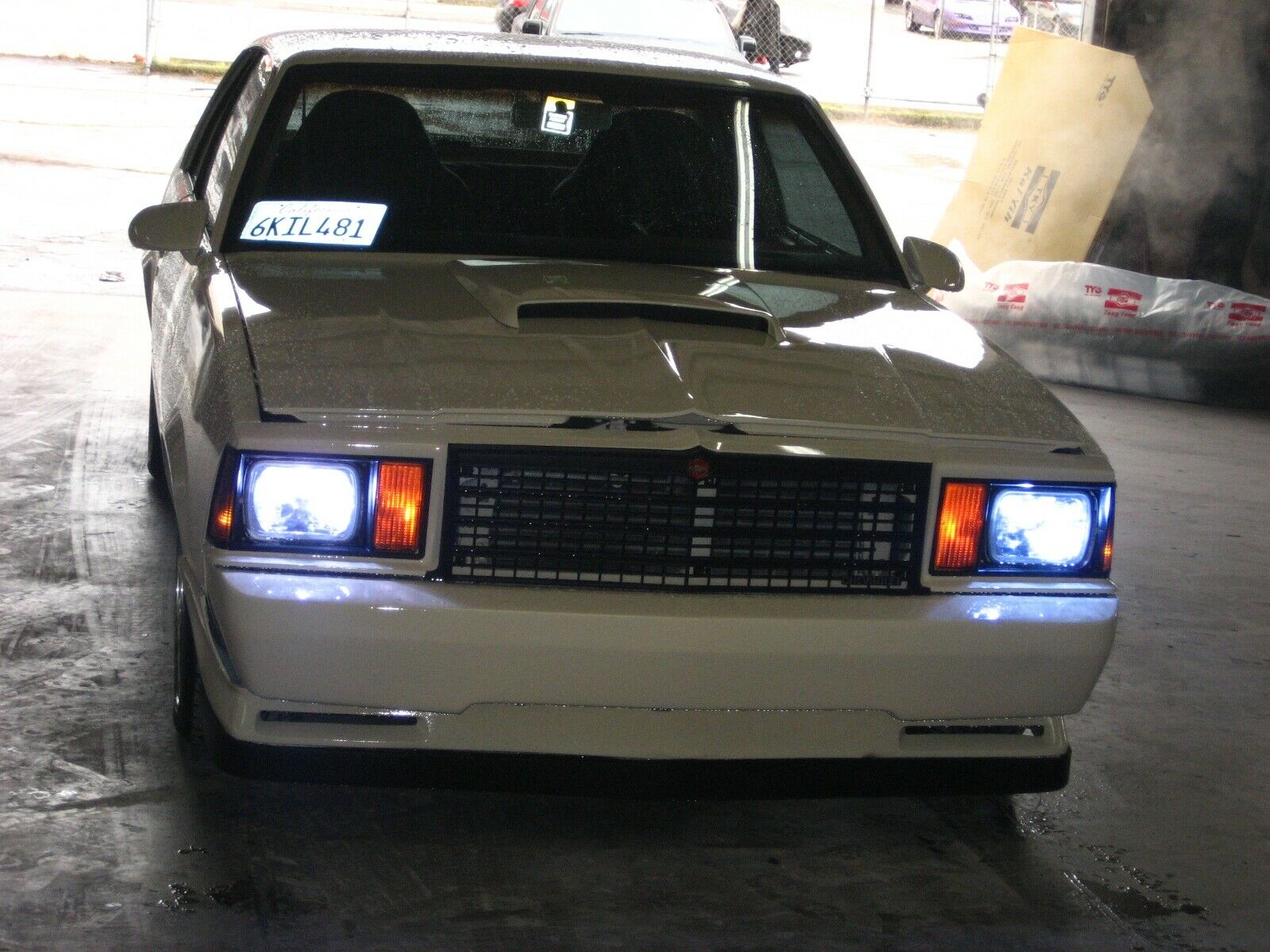 78-87 CHEVY MALIBU EL CAMINO FIBERGLASS FRONT BUMPER - Image 5