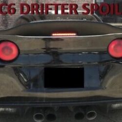 UNPAINTED FOR 2005-2013 CHEVROLET CORVETTE C6 DRIFTER Style Rear Spoiler Wing