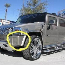 For Hummer H2 Bumper Covers