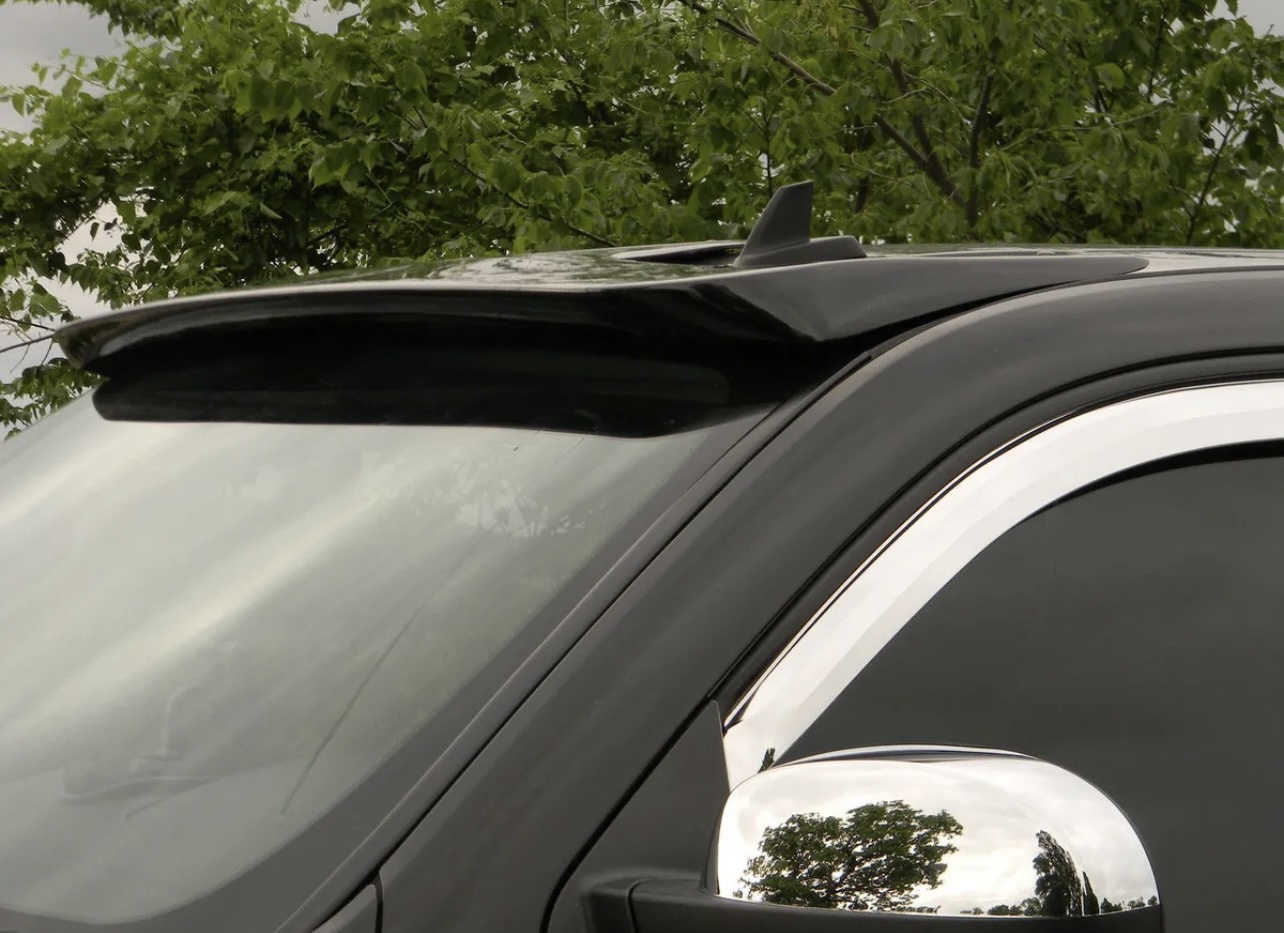 UNPAINTED TRUCK CAB SUN-VISOR for 2009-2017 DODGE RAM 1500 LUND-STYLE MOON VISOR - Image 3