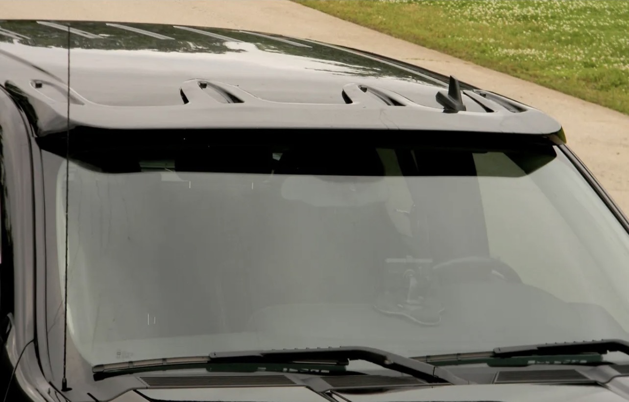 UNPAINTED TRUCK CAB SUN-VISOR for 2009-2017 DODGE RAM 1500 LUND-STYLE MOON VISOR - Image 6