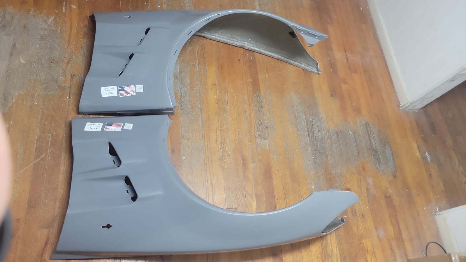 2005-2013 C6 Corvette ZR1 Front Fenders Set (Pair) (Fiberglass) (U.S. Made) - Image 5