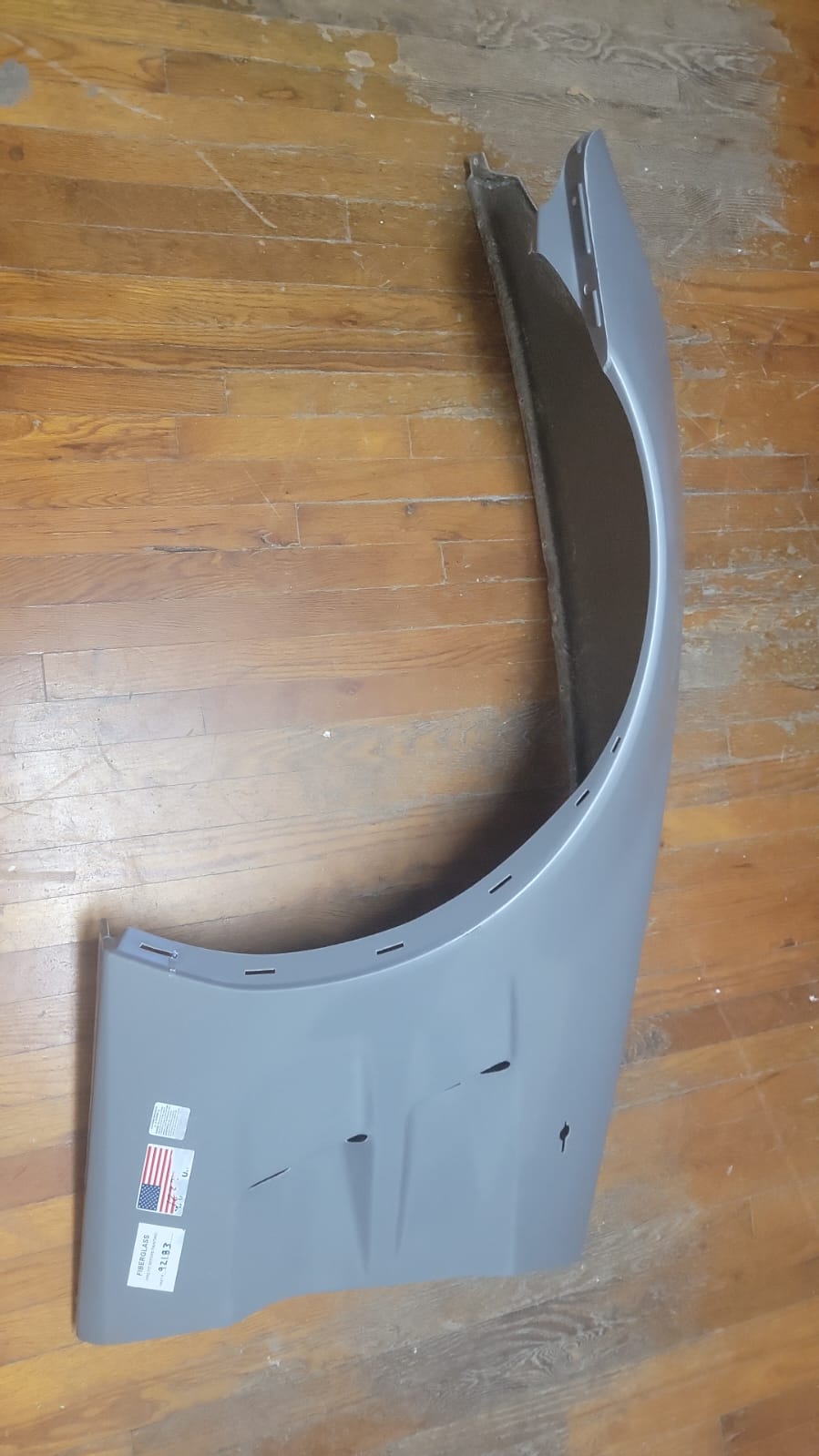 2005-2013 C6 Corvette ZR1 Front Fenders Set (Pair) (Fiberglass) (U.S. Made) - Image 6