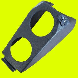 For Polaris Slingshot Waterfall Speaker Pod Enclosure (Black) with dual USB