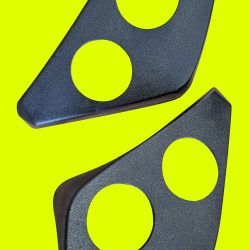 For 2017-2020 Polaris Slingshot Fender 6.5" Speaker Pod Enclosure Pair