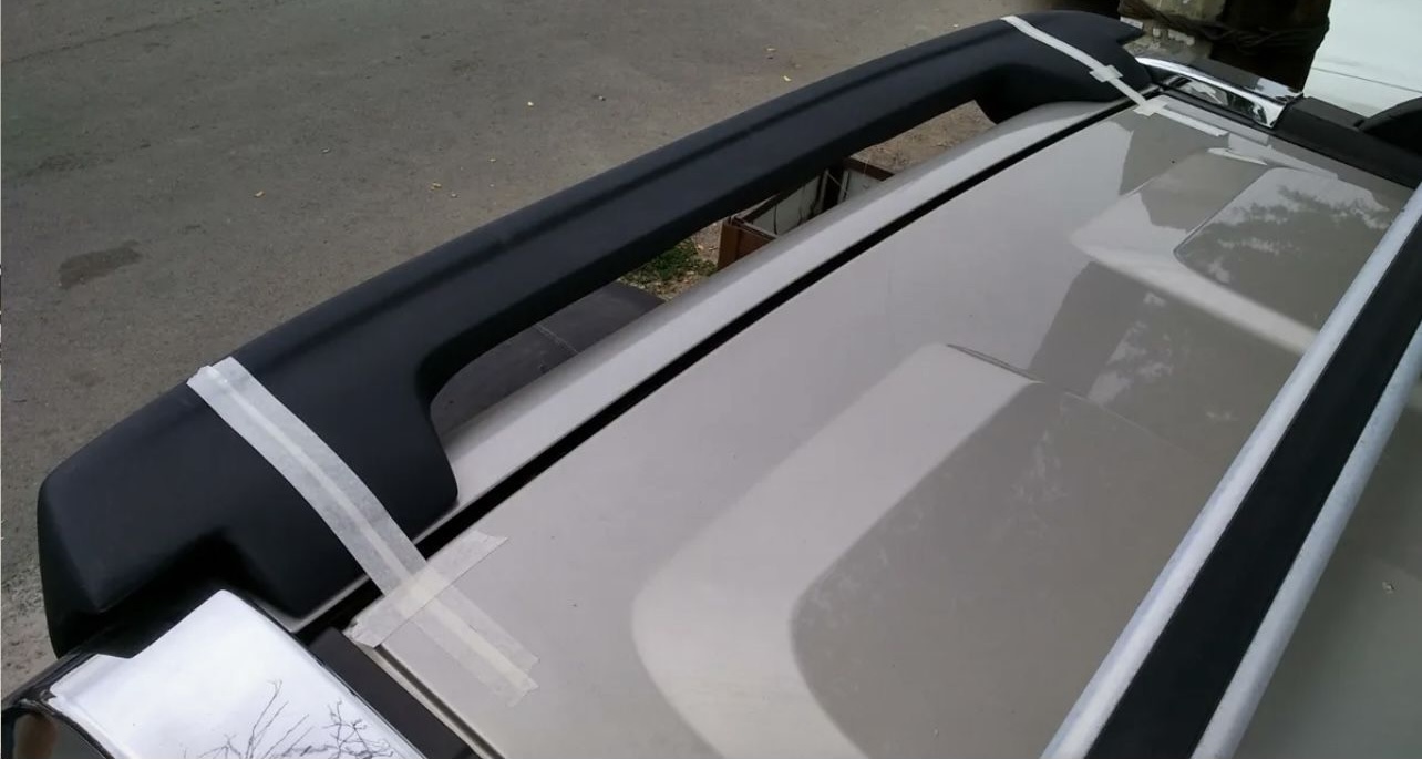 Hummer H3 rear roof wing spoiler - Image 6